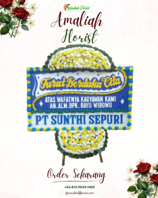 Papan Bunga Duka di Ungkal