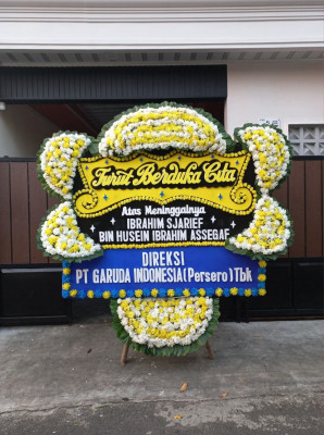 Papan Bunga Duka di Ungkal