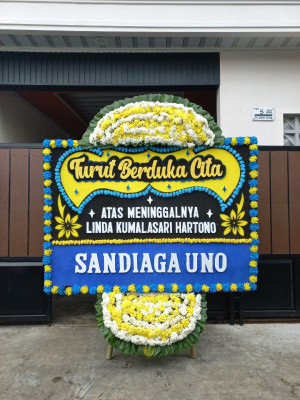 Papan Bunga Duka di Ungkal